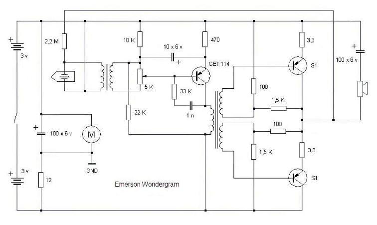Emerson Wondergram Electronic Diagram View